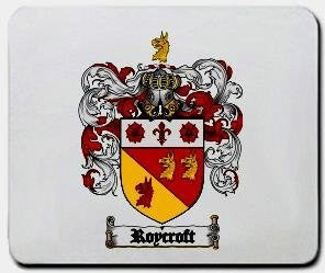 Roycroft coat of arms mouse pad