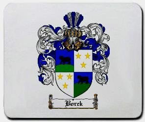 Borck coat of arms mouse pad
