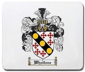 Whattone coat of arms mouse pad