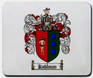 Kuhlman coat of arms mouse pad
