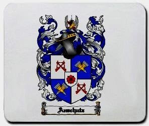 Anschutz coat of arms mouse pad