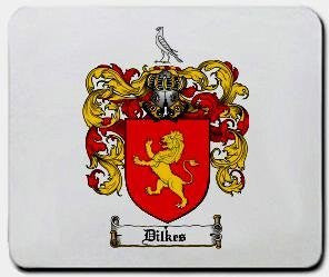 Dilkes coat of arms mouse pad