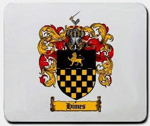 Himes coat of arms mouse pad