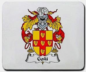 Goni coat of arms mouse pad
