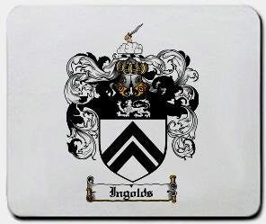 Ingolds coat of arms mouse pad
