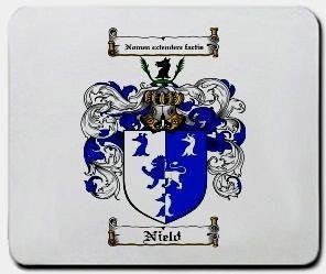 Nield coat of arms mouse pad
