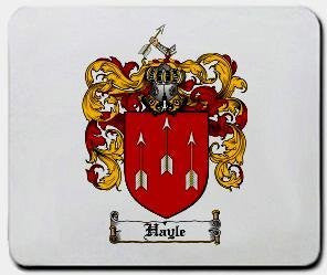 Hayle coat of arms mouse pad