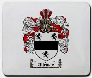 Alleway coat of arms mouse pad