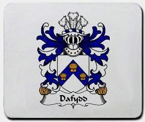 Dafydd coat of arms mouse pad