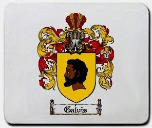 Galvis coat of arms mouse pad