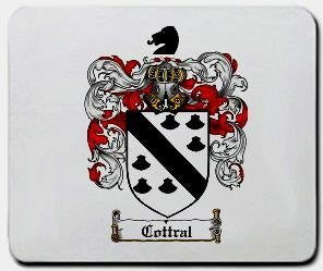 Cottral coat of arms mouse pad