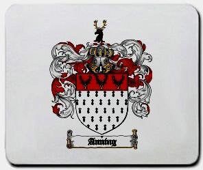 Anning coat of arms mouse pad