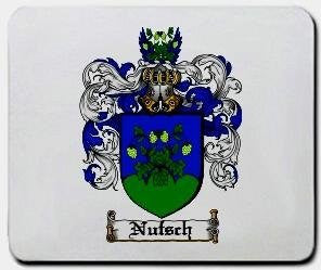 Nutsch coat of arms mouse pad