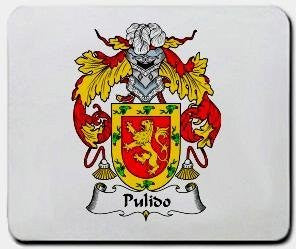 Pulido coat of arms mouse pad