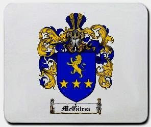 Mcgilrea coat of arms mouse pad