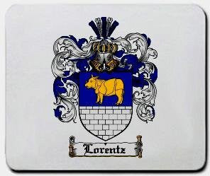 Lorentz coat of arms mouse pad