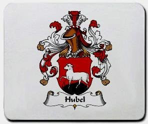 Hubel coat of arms mouse pad