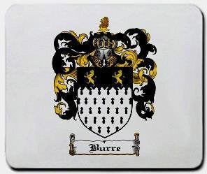 Burre coat of arms mouse pad
