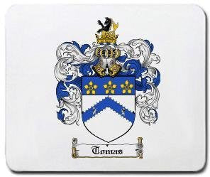 Tomas coat of arms mouse pad