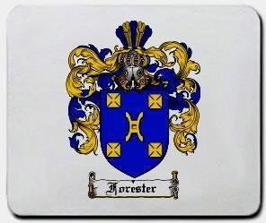 Forester coat of arms mouse pad