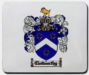 Clotworthy coat of arms mouse pad