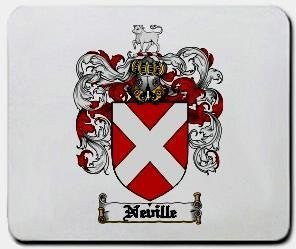 Neville coat of arms mouse pad