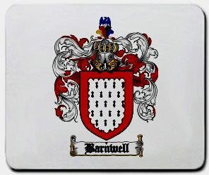 Barnwell coat of arms mouse pad