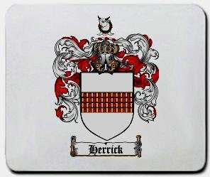 Herrick coat of arms mouse pad