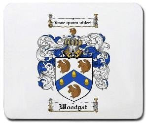 Woodgat coat of arms mouse pad