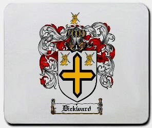 Dickward coat of arms mouse pad