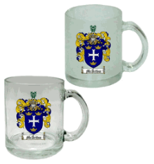 Family Crest Mug (Clear or Frosted)