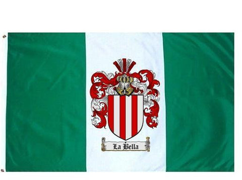 La Bella Family Crest / Coat of Arms Flag