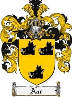 Aar coat of arms family crest download