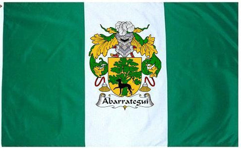 Abarrategui family crest coat of arms flag