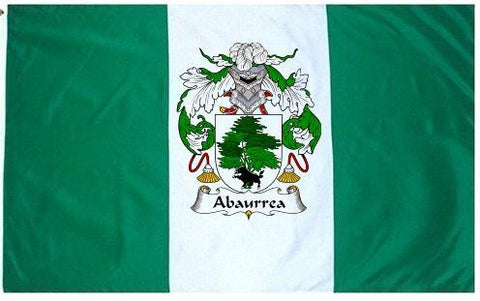 Abaurrea family crest coat of arms flag