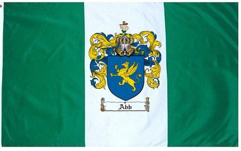 Abb family crest coat of arms flag