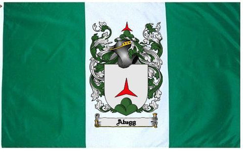 Abegg family crest coat of arms flag