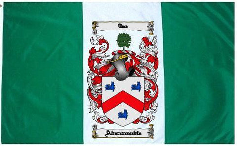 Abercrombie- family crest coat of arms flag