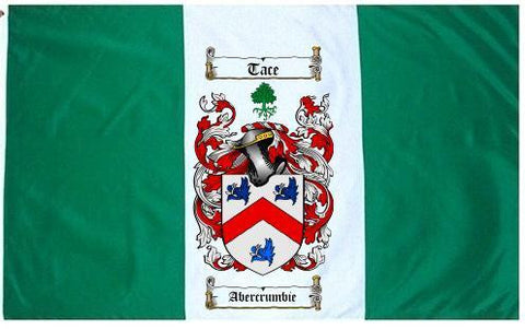 Abercrumbie family crest coat of arms flag