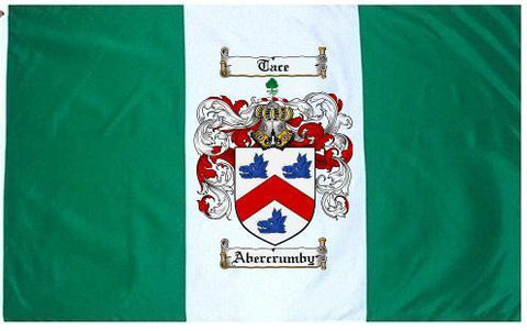 Abercrumby family crest coat of arms flag