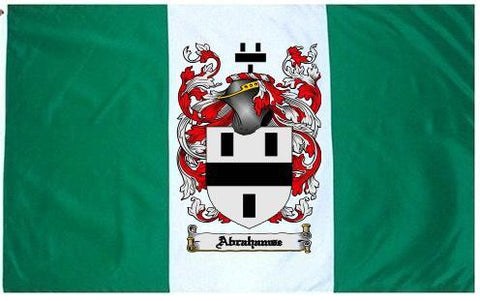 Abrahamse family crest coat of arms flag