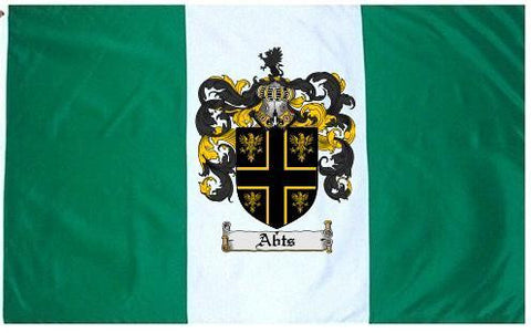 Abts family crest coat of arms flag