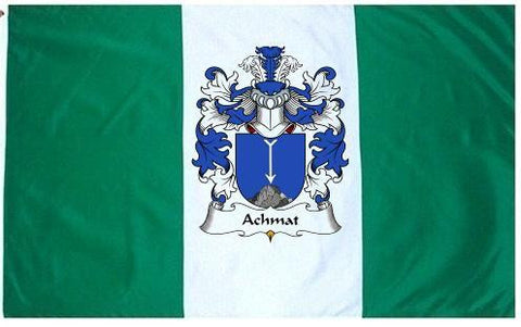 Achmat family crest coat of arms flag