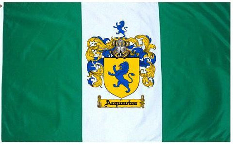 Acquaviva family crest coat of arms flag