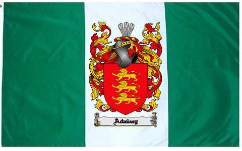 Adaway family crest coat of arms flag