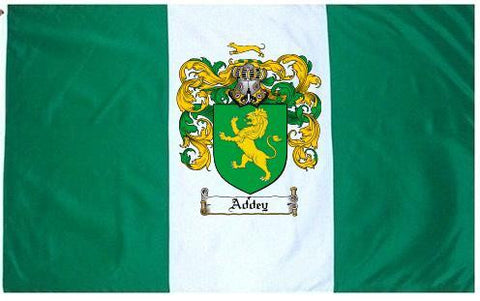 Addey family crest coat of arms flag