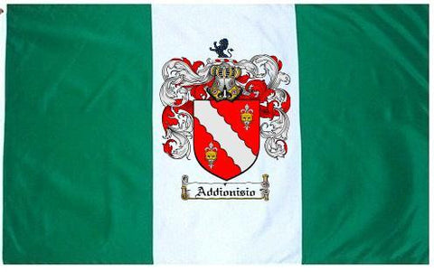 Addionisio family crest coat of arms flag