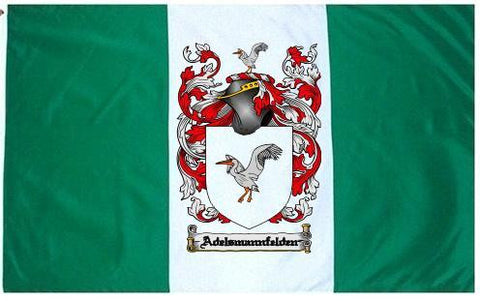 Adelsmannfelden family crest coat of arms flag