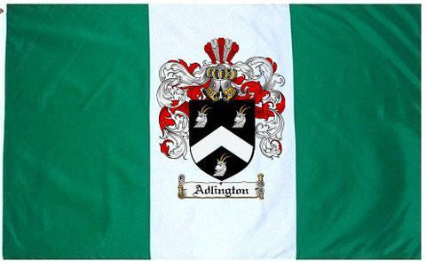 Adlington family crest coat of arms flag