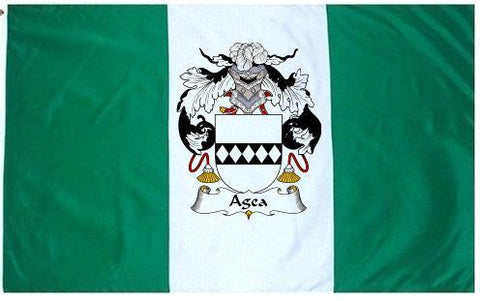 Agea family crest coat of arms flag